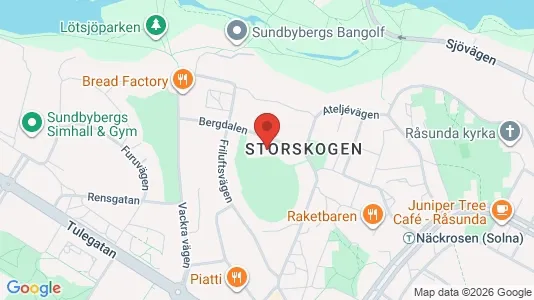 Lägenheter att hyra i Sundbyberg - kort over placeringen
