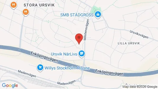 Lägenheter att hyra i Sundbyberg - kort over placeringen