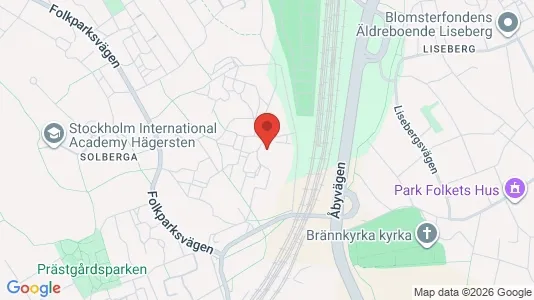 Lägenheter att hyra i Söderort - kort over placeringen