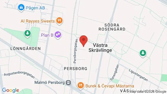 Lägenheter att hyra i Rosengård - kort over placeringen