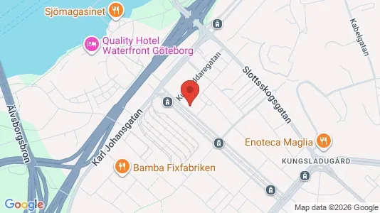 Lägenheter att hyra i Majorna-Linné - kort over placeringen