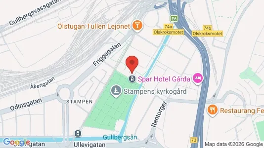 Lägenheter att hyra i Örgryte-Härlanda - kort over placeringen