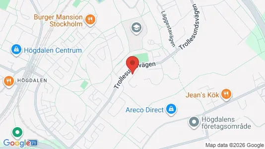 Lägenheter att hyra i Söderort - kort over placeringen