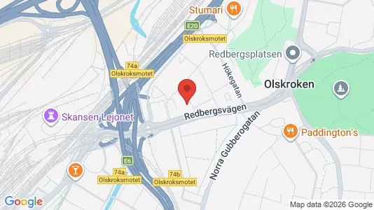 Lägenheter att hyra i Örgryte-Härlanda - kort over placeringen