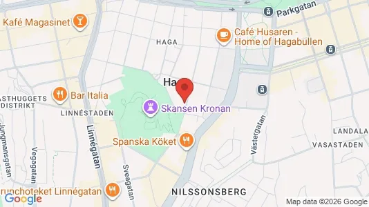 Lägenheter att hyra i Göteborg Centrum - kort over placeringen
