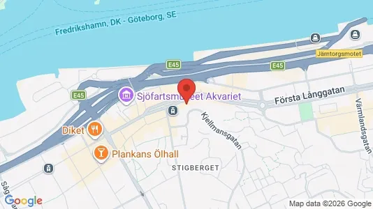 Lägenheter att hyra i Majorna-Linné - kort over placeringen