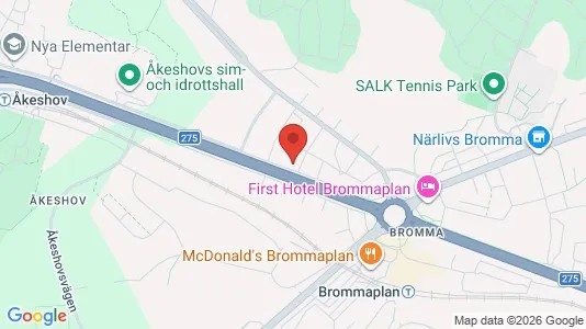 Lägenheter att hyra i Västerort - kort over placeringen