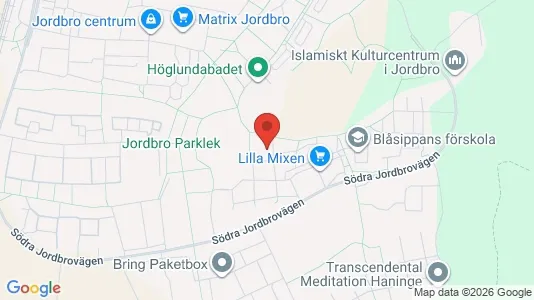 Lägenheter att hyra i Haninge - kort over placeringen