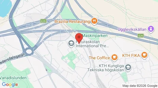 Lägenheter att hyra i Östermalm - kort over placeringen