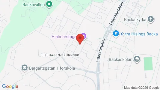 Lägenheter att hyra i Norra hisingen - kort over placeringen