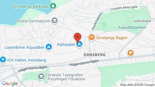 Lägenheter att hyra i Söderort - kort over placeringen