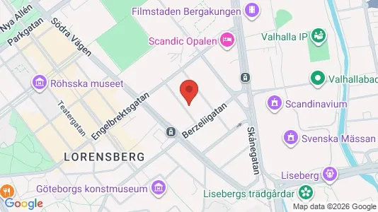 Lägenheter att hyra i Örgryte-Härlanda - kort over placeringen