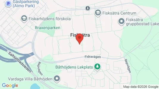 Lägenheter att hyra i Nacka - kort over placeringen