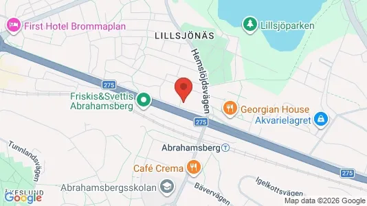 Lägenheter att hyra i Västerort - kort over placeringen