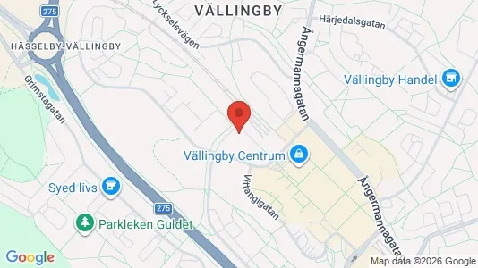 Lägenheter att hyra i Västerort - kort over placeringen