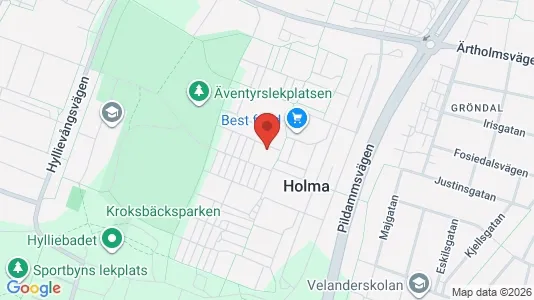 Lägenheter att hyra i Fosie - kort over placeringen