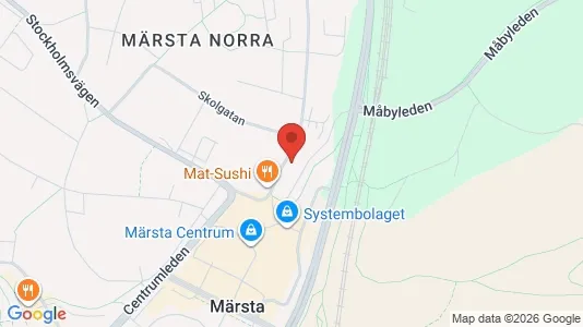 Lägenheter att hyra i Sigtuna - kort over placeringen