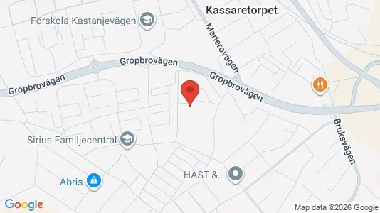 Lägenheter att hyra i Vänersborg - kort over placeringen