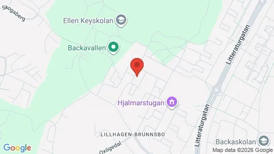 Lägenheter att hyra i Norra hisingen - kort over placeringen