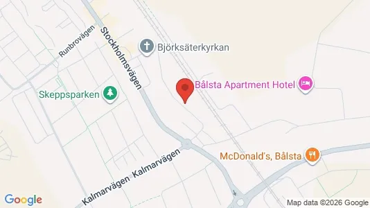 Lägenheter att hyra i Håbo - kort over placeringen