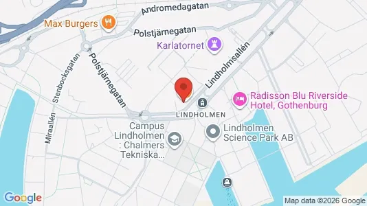 Lägenheter att hyra i Lundby - kort over placeringen