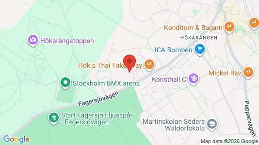 Lägenheter att hyra i Söderort - kort over placeringen