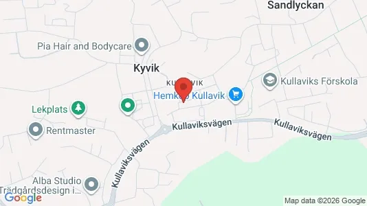 Lägenheter att hyra i Kungsbacka - kort over placeringen