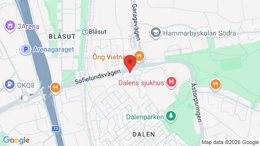 Lägenheter att hyra i Söderort - kort over placeringen