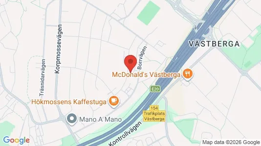 Lägenheter att hyra i Söderort - kort over placeringen