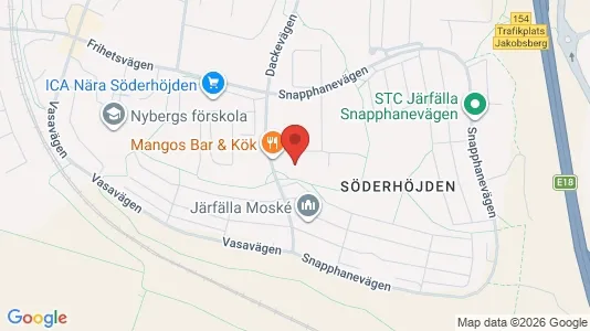 Lägenheter att hyra i Järfälla - kort over placeringen