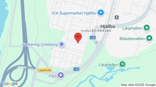 Lägenheter att hyra i Angered - kort over placeringen