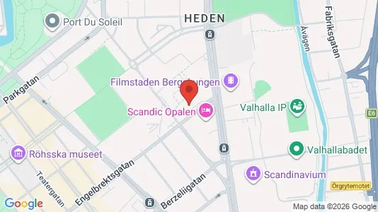 Lägenheter att hyra i Göteborg Centrum - kort over placeringen