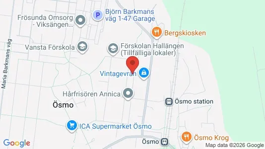 Lägenheter att hyra i Nynäshamn - kort over placeringen