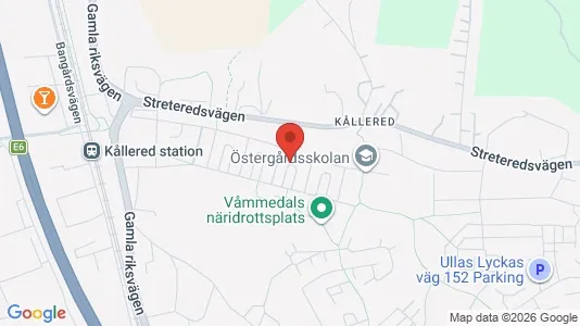 Lägenheter att hyra i Mölndal - kort over placeringen