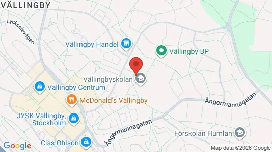 Lägenheter att hyra i Västerort - kort over placeringen
