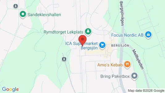 Lägenheter att hyra i Göteborg Östra - kort over placeringen