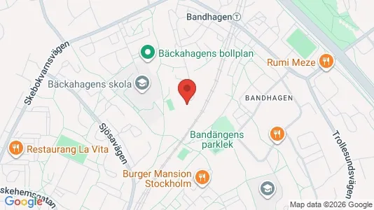 Lägenheter att hyra i Söderort - kort over placeringen