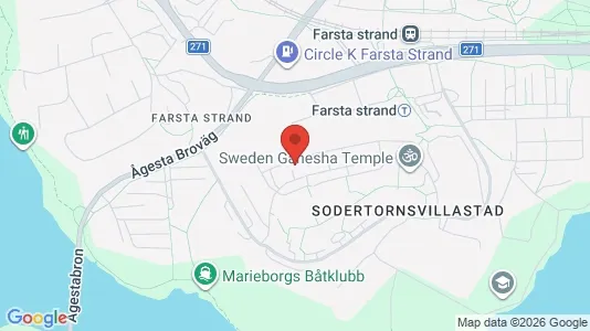 Lägenheter att hyra i Söderort - kort over placeringen