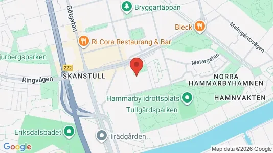 Lägenheter att hyra i Södermalm - kort over placeringen