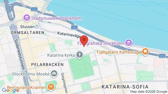 Lägenheter att hyra i Södermalm - kort over placeringen