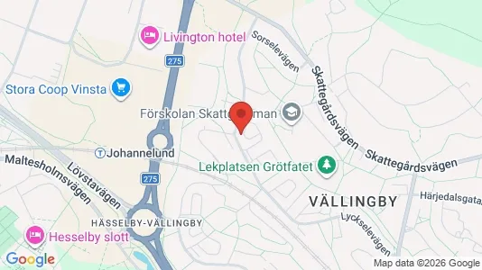 Lägenheter att hyra i Västerort - kort over placeringen