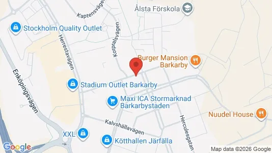 Lägenheter att hyra i Järfälla - kort over placeringen
