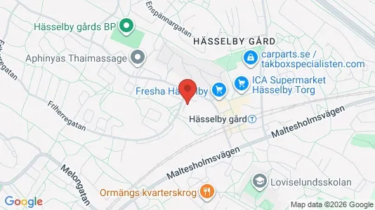 Lägenheter att hyra i Västerort - kort over placeringen