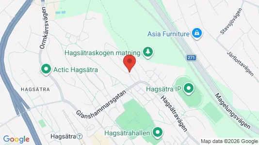Lägenheter att hyra i Söderort - kort over placeringen
