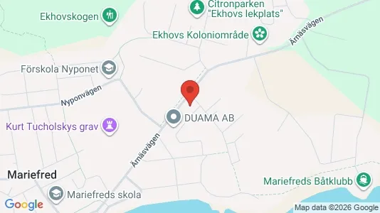 Lägenheter att hyra i Strängnäs - kort over placeringen