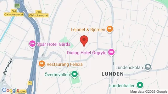 Lägenheter att hyra i Örgryte-Härlanda - kort over placeringen