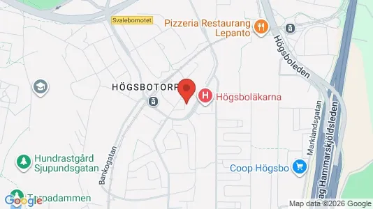 Lägenheter att hyra i Majorna-Linné - kort over placeringen