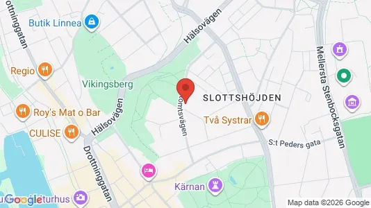 Lägenheter att hyra i Helsingborg - kort over placeringen