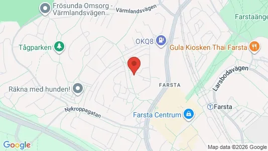 Lägenheter att hyra i Söderort - kort over placeringen