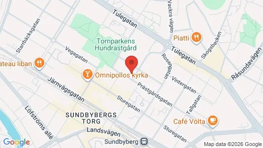 Lägenheter att hyra i Sundbyberg - kort over placeringen